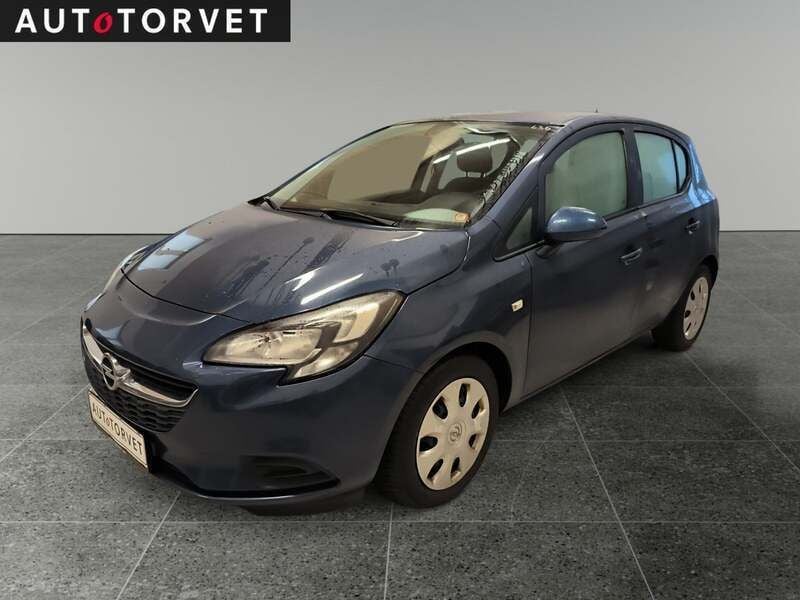 Blåmetal Brugt 2015 Opel Corsa Enjoy Hatchback | 44.700 kr. (Fair pris) - Billede 1/4