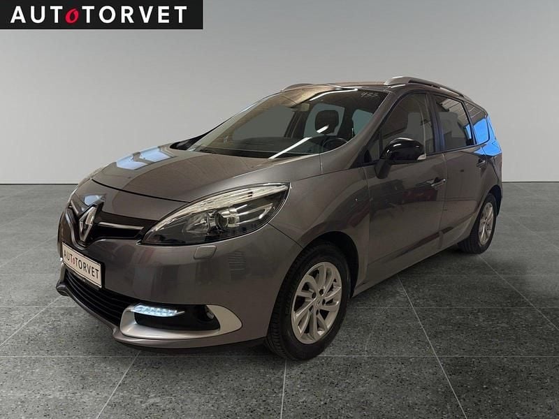 Gråmetal Brugt 2015 Renault Grand Scénic III LIMITED MPV | 77.700 kr. (Lidt for dyr) - Billede 1/4