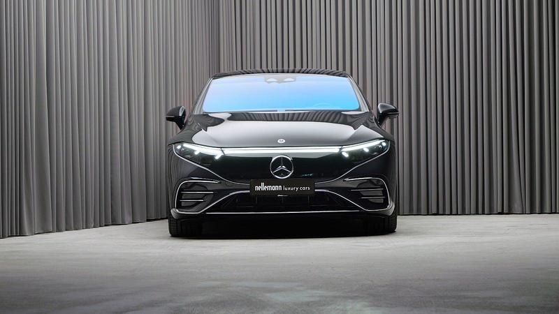 Brugt Mercedes EQS450+ AMG line 244 kW (333 HK) 2022 Gråmetal Hatchback
