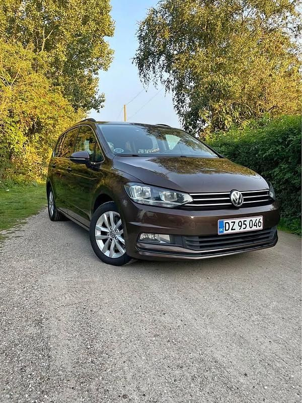 Brun Brugt 2016 VW Touran MPV | 134.800 kr. (Fair pris) - Billede 1/4