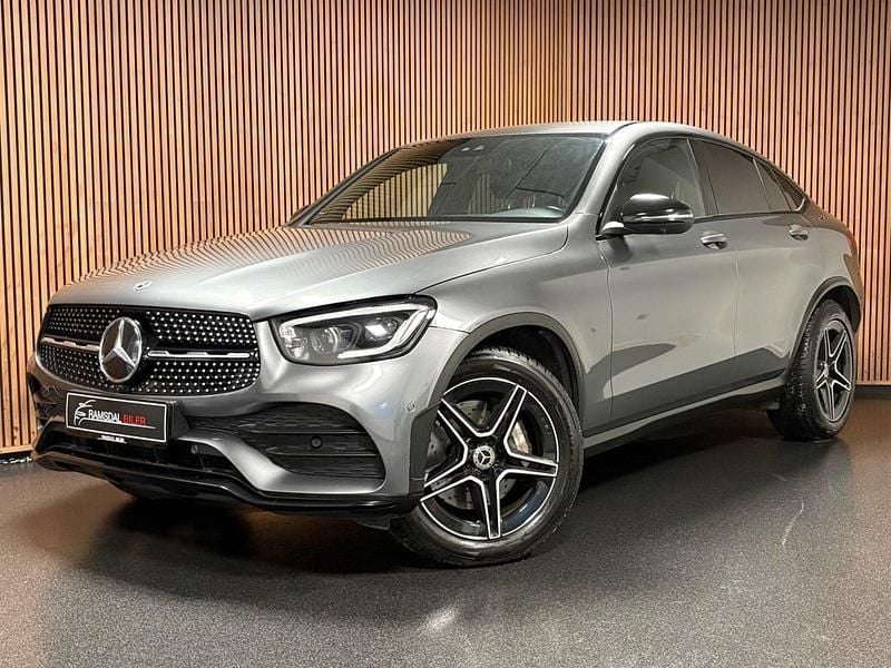 Brugt Mercedes GLC220 AMG line 194 HK (142 kW) 2021 Beige SUV