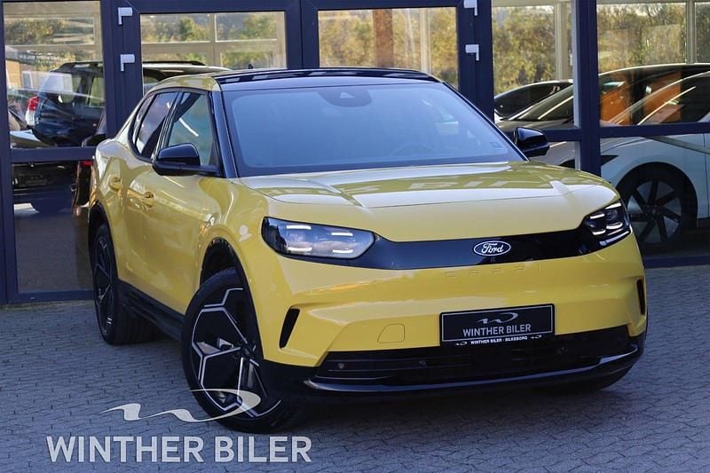 Gul Brugt 2025 Ford Capri Extended Range Coupe | 339.900 kr. (Fair pris) - Billede 1/4