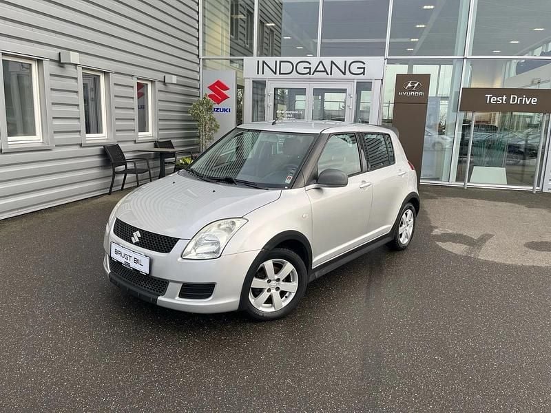 Sølvmetal Brugt 2008 Suzuki Swift GLS | 44.900 kr. - Billede 1/4