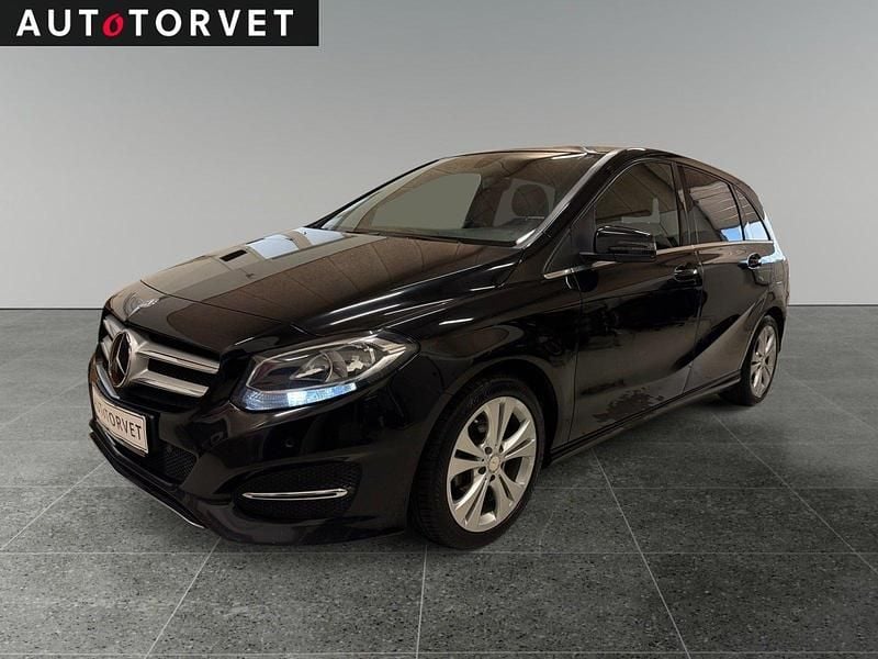 Sort Brugt 2017 Mercedes B180 MPV | 114.700 kr. (Fair pris) - Billede 1/4