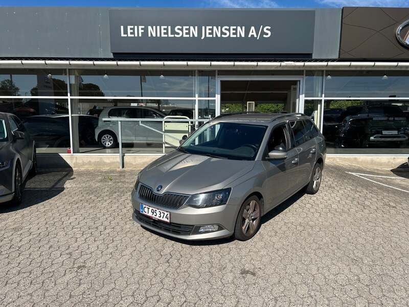 Beigemetal Brugt 2016 Skoda Fabia Style Stationcar | 49.900 kr. (Super pris) - Billede 1/4
