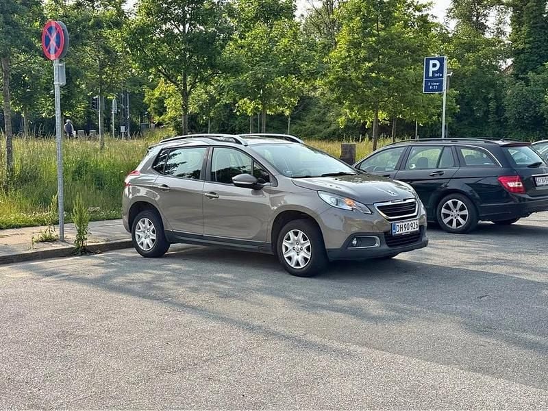 Grå Brugt 2014 Peugeot 2008 Active SUV | 48.000 kr. (God pris) - Billede 1/4