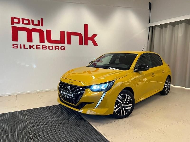 Gul Brugt 2023 Peugeot 208 Allure Hatchback | 154.900 kr. (Fair pris) - Billede 1/4
