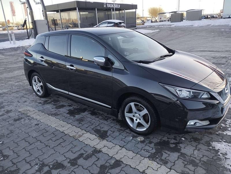 Brugt Nissan Leaf N-Connecta 110 kW (150 HK) 2018 Sort Hatchback