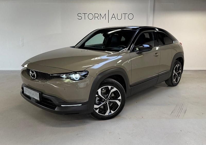 Beigemetal Brugt 2024 Mazda MX30 Makoto SUV | 179.900 kr. - Billede 1/4
