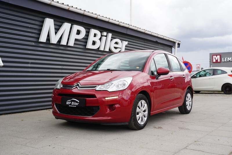 Rødmetal Brugt 2014 Citroën C3 PureTech Hatchback | 34.900 kr. (God pris) - Billede 1/4