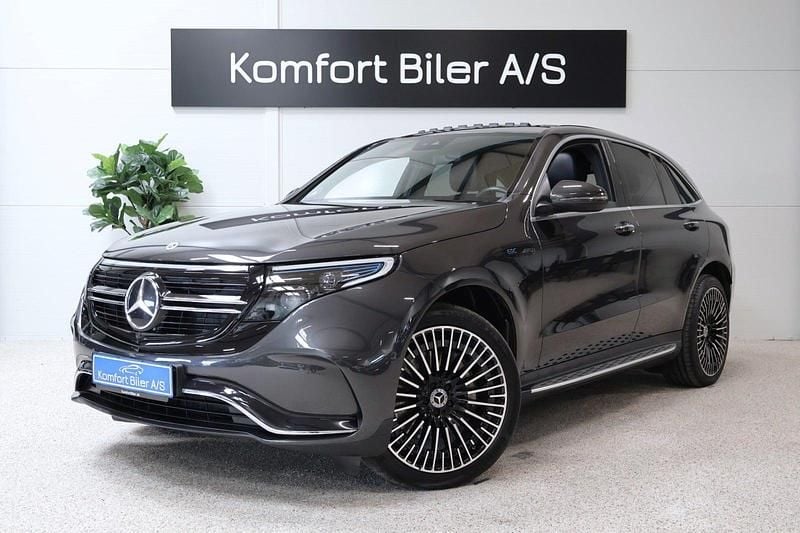 Gråmetal Brugt 2022 Mercedes EQC400 AMG SUV | 384.900 kr. (God pris) - Billede 1/4