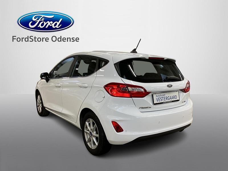 Brugt Ford Fiesta Titanium 125 HK (91 kW) 2021 Hvid Hatchback