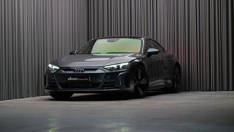 Gråmetal Brugt 2021 Audi e-tron GT quattro Sedan | 610.000 kr. (Fair pris) - Billede 1/4