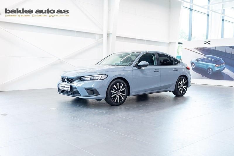 Gråmetal Brugt 2024 Honda Civic Elegance Hatchback | 369.900 kr. - Billede 1/4