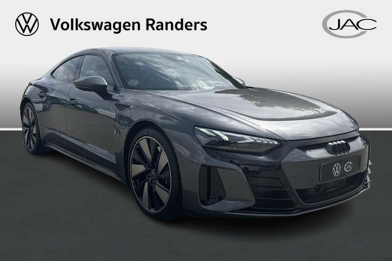Gråmetal Brugt 2022 Audi e-tron GT quattro Ambiente Sedan | 659.900 kr. (God pris) - Billede 1/4