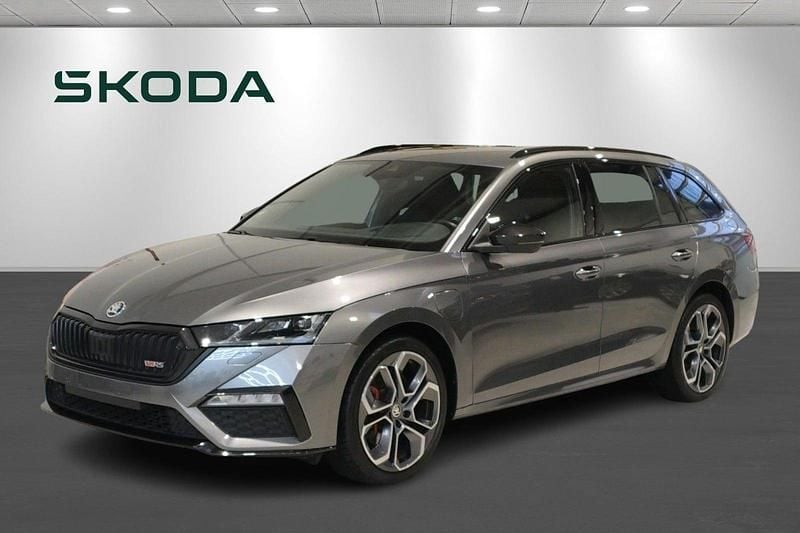 Gråmetal Brugt 2022 Skoda Octavia RS Stationcar | 274.900 kr. (Super pris) - Billede 1/4