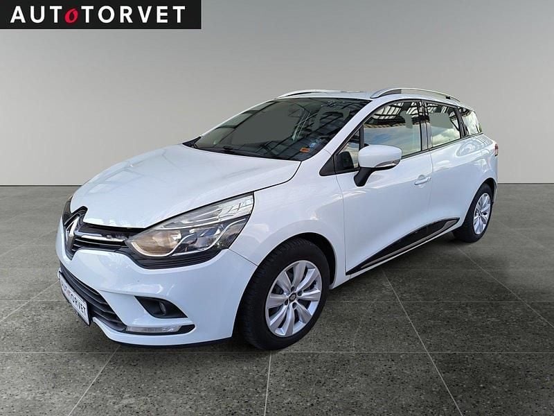 Hvid Brugt 2016 Renault Clio GrandTour LIMITED Stationcar | 49.700 kr. (Fair pris) - Billede 1/4
