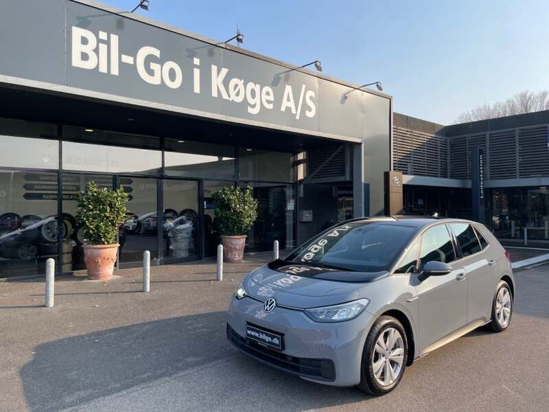 Grå Brugt 2021 VW ID.3 Pro Performance Hatchback | 149.800 kr. (God pris) - Billede 1/4