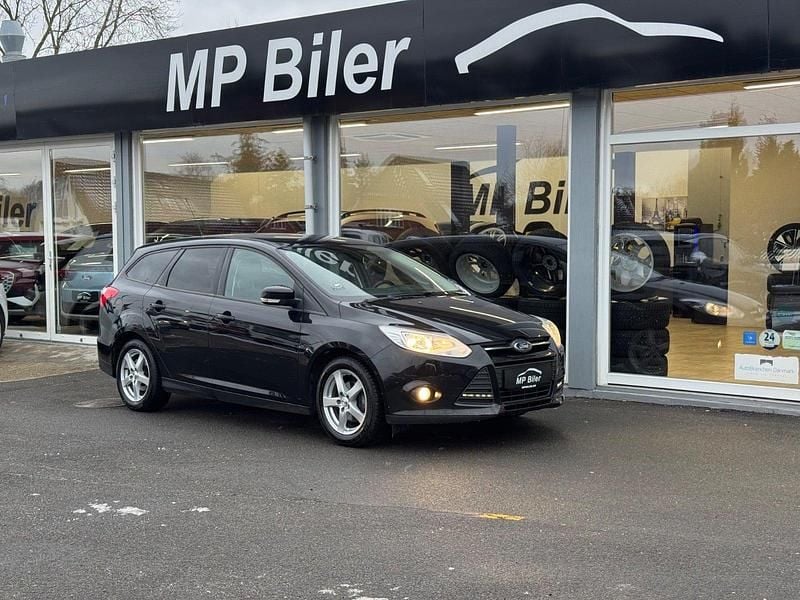 Sort Brugt 2013 Ford Focus Titanium Stationcar | 34.900 kr. (Super pris) - Billede 1/4