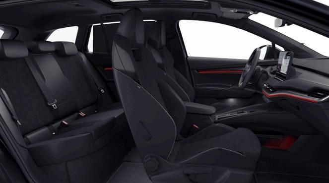 Ny Skoda Enyaq iV SportLine 210 kW (286 HK) 2026 Sortmetal SUV