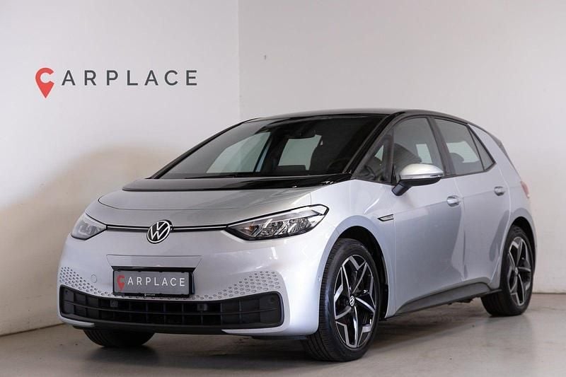 Sølvmetal Brugt 2021 VW ID.3 Pro Hatchback | 189.000 kr. (Fair pris) - Billede 1/4