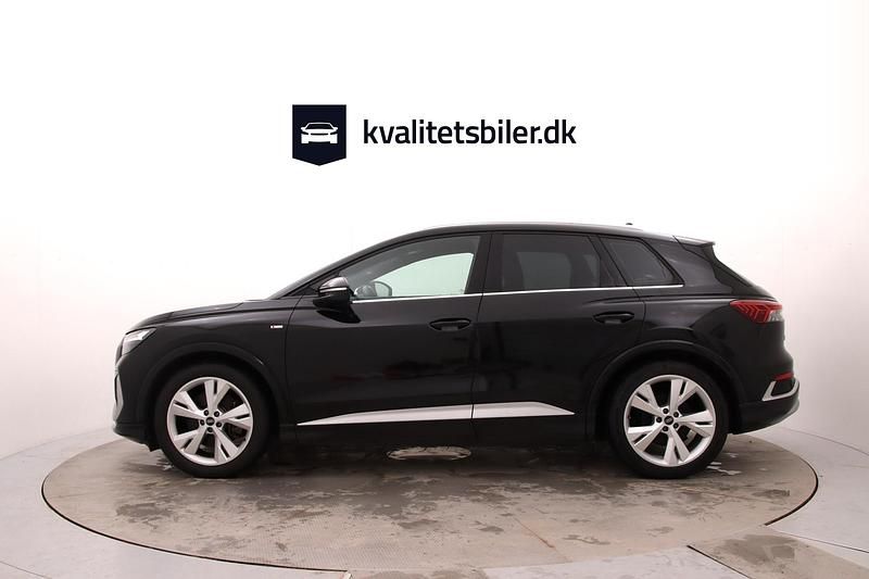 Brugt Audi Q4 e-tron S-Line 150 kW (204 HK) 2023 Sortmetal SUV