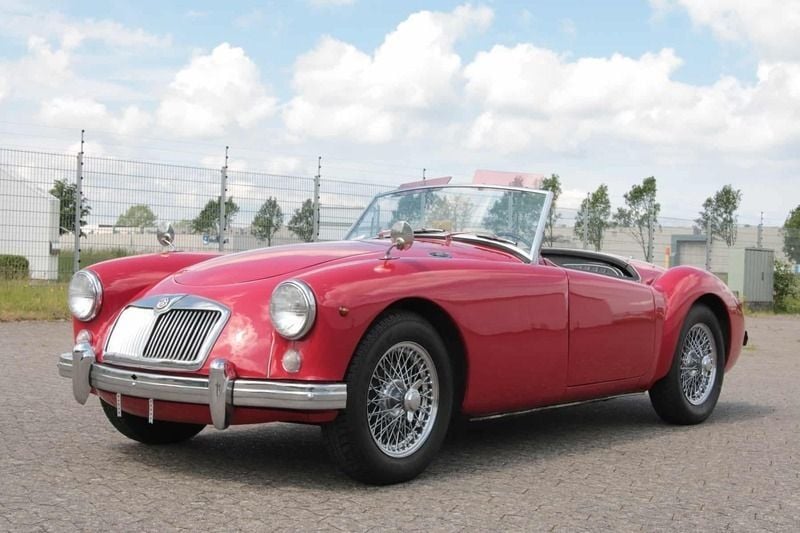 Rød Brugt 1958 MG MGA Coupe | 155.000 kr. - Billede 1/4