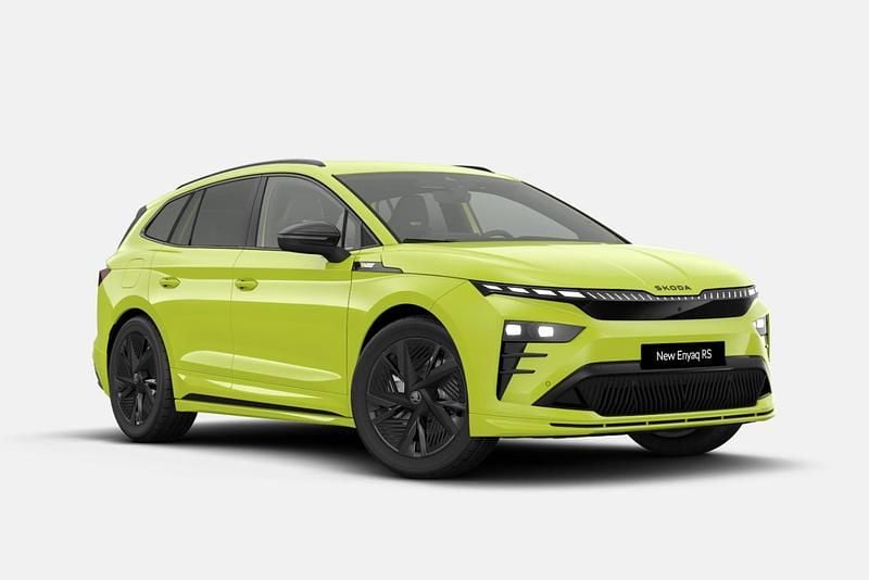Grønmetal Ny 2026 Skoda Enyaq iV RS SUV | 460.678 kr. (Dyr) - Billede 1/4