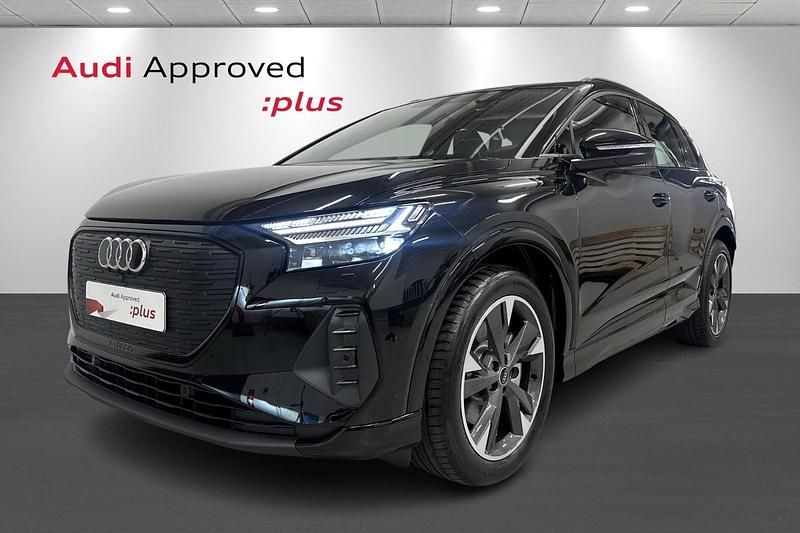 Sortmetal Brugt 2025 Audi Q4 e-tron Comfort SUV | 399.900 kr. (Lidt for dyr) - Billede 1/4