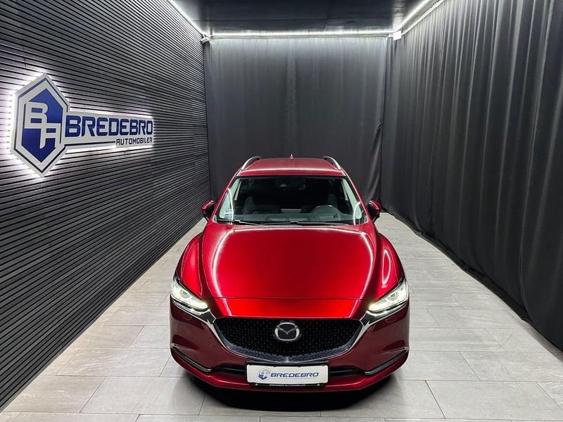 Brugt Mazda 6 Optimum 165 HK (121 kW) 2018 Rød Stationcar