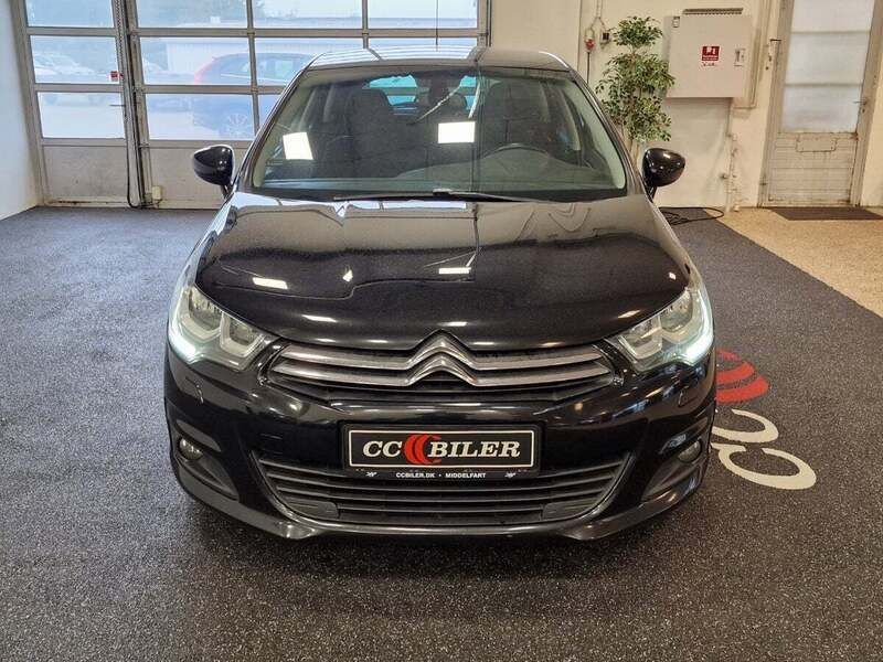 Solgt Citroën C4 1,6 BlueHDi 120 Fe., brugt 2016, km 248.000 i Middelfart