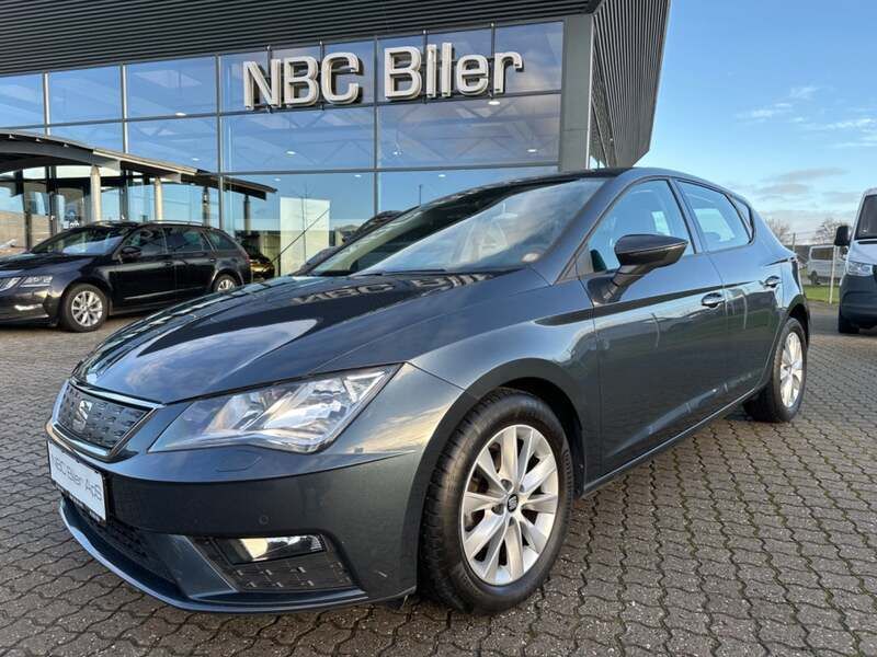 Mørkblåmetal Brugt 2019 Seat Leon Style Hatchback | 129.780 kr. (Fair pris) - Billede 1/4