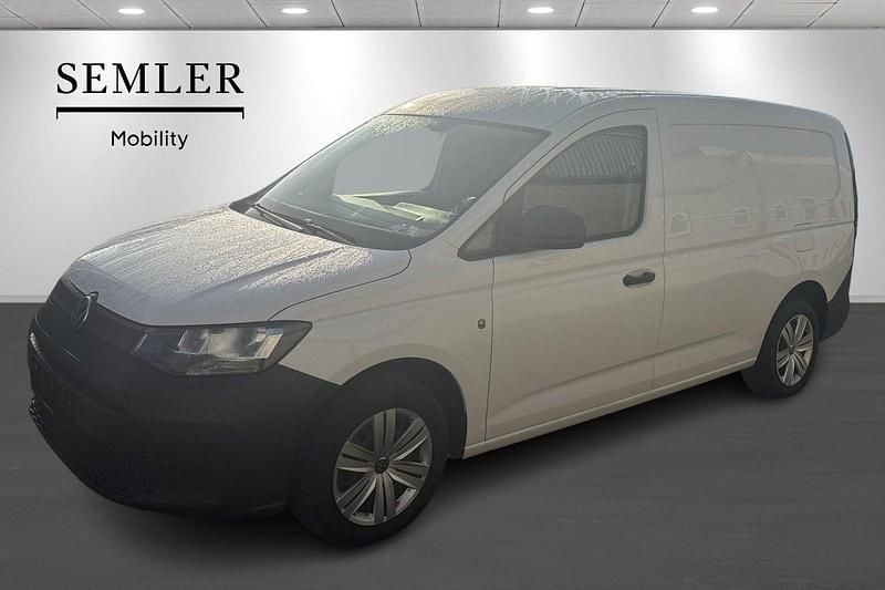 Hvid Brugt 2023 VW Caddy Maxi MPV | 199.900 kr. - Billede 1/4