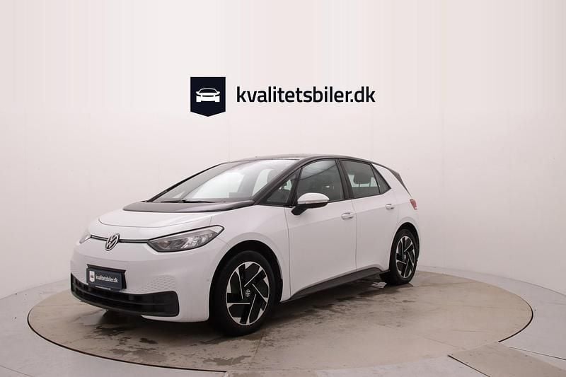 Hvidmetal Brugt 2023 VW ID.3 Pro Hatchback | 162.900 kr. (God pris) - Billede 1/4