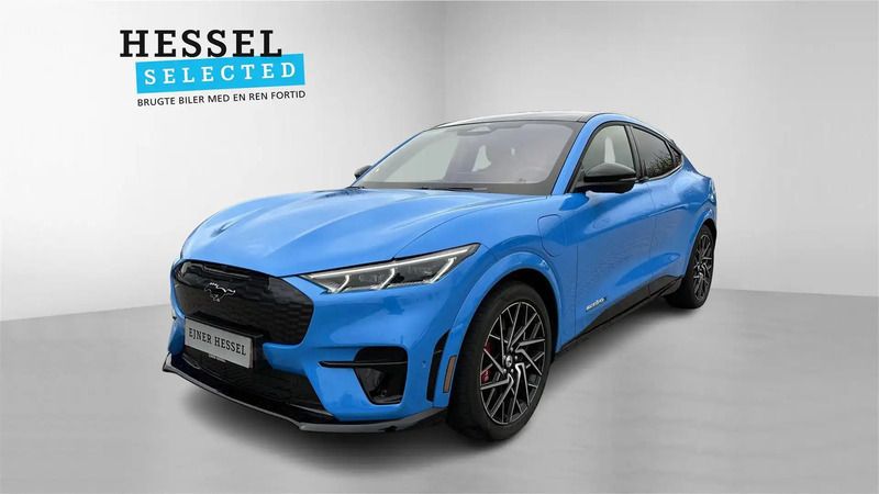 Grabber blue metallic Brugt 2024 Ford Mustang Mach-E SUV | 434.900 kr. - Billede 1/4