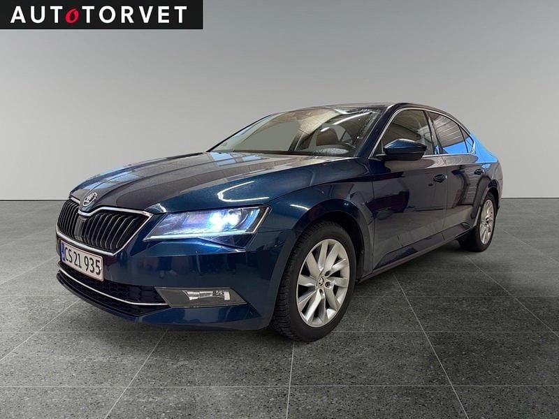 Blåmetal Brugt 2019 Skoda Superb Style Hatchback | 159.700 kr. (God pris) - Billede 1/4