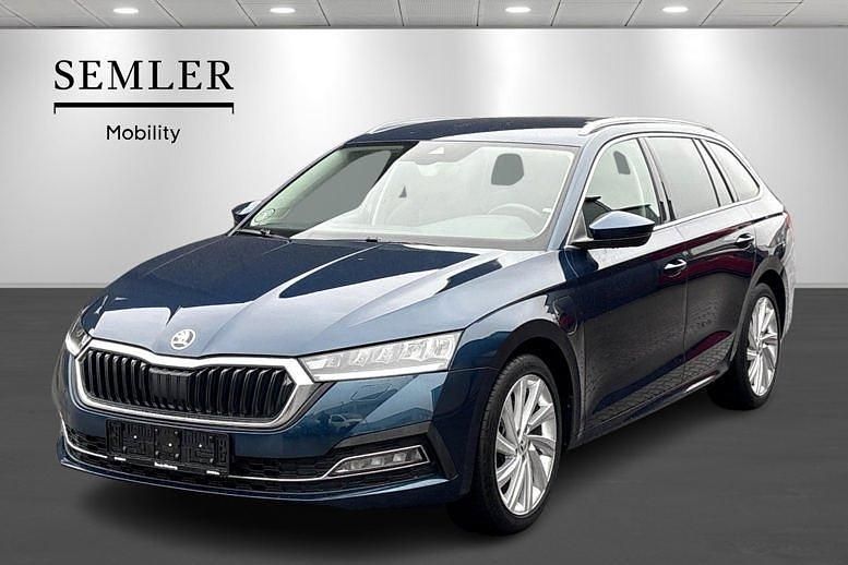 Mørkblåmetal Brugt 2021 Skoda Octavia Stationcar | 209.900 kr. (Fair pris) - Billede 1/4