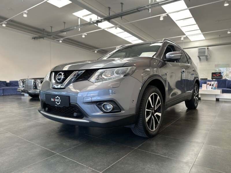 Sølvmetal Brugt 2015 Nissan X-Trail Tekna SUV | 96.999 kr. (God pris) - Billede 1/4