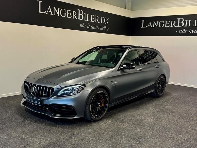 Grå Brugt 2022 Mercedes C63 AMG AMG Stationcar | 495.000 kr. - Billede 1/4