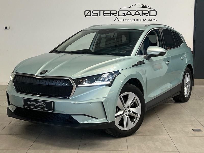 Lysgrønmetal Brugt 2023 Skoda Enyaq iV Loft SUV | 244.700 kr. (God pris) - Billede 1/3
