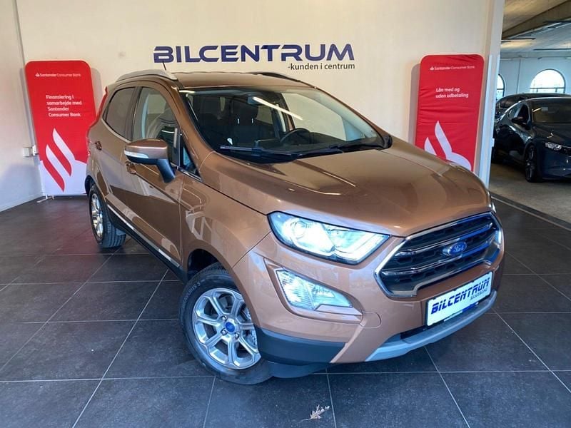 Sølvmetal Brugt 2018 Ford Ecosport Titanium SUV | 119.900 kr. (Fair pris) - Billede 1/4