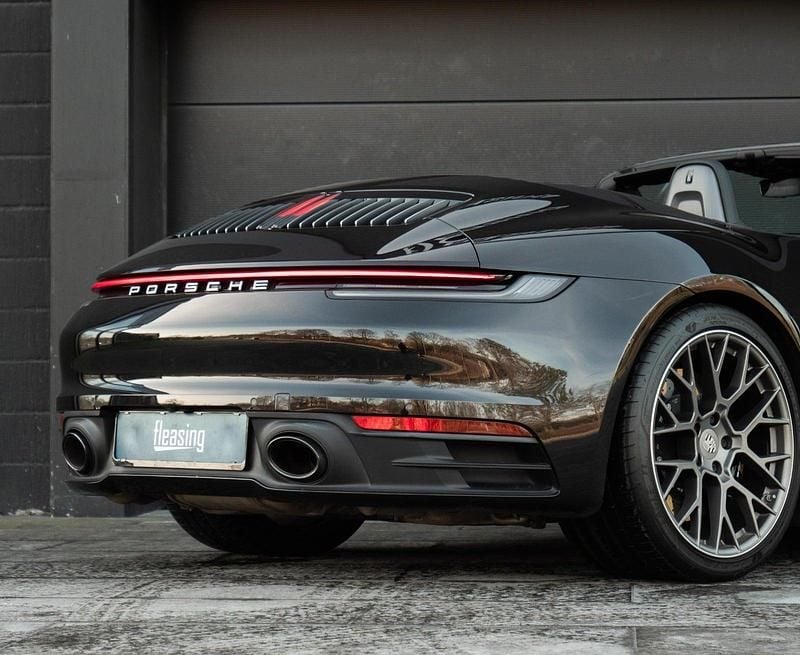 Brugt Porsche 911 Carrera 4S Cabriolet 450 HK (330 kW) 2019 Sort Cabriolet