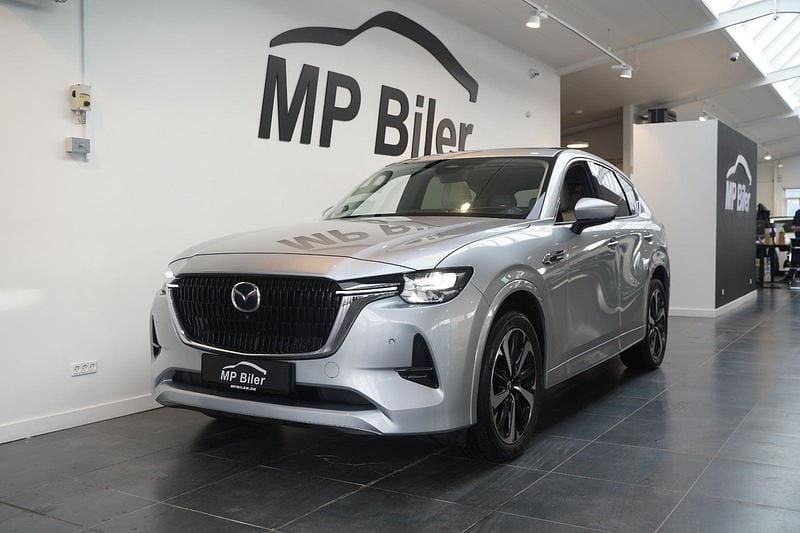 Sølvmetal Brugt 2022 Mazda CX-60 Takumi-Line SUV | 369.900 kr. (Fair pris) - Billede 1/4