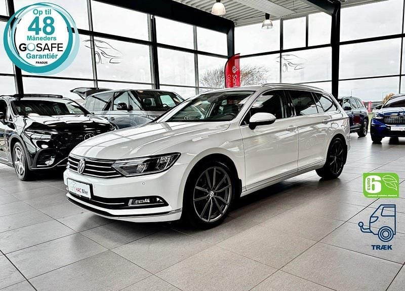 Hvidmetal Brugt 2017 VW Passat Highline Stationcar | 179.700 kr. (Fair pris) - Billede 1/4