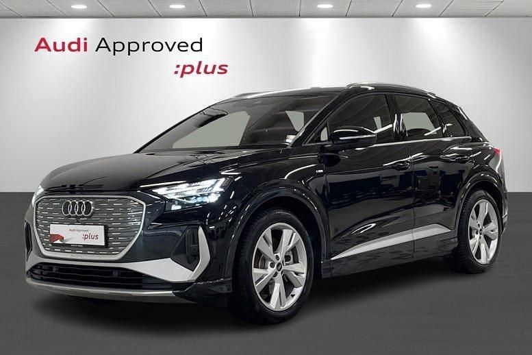 Sortmetal Brugt 2024 Audi Q4 e-tron Advanced Plus SUV | 439.900 kr. (Dyr) - Billede 1/4
