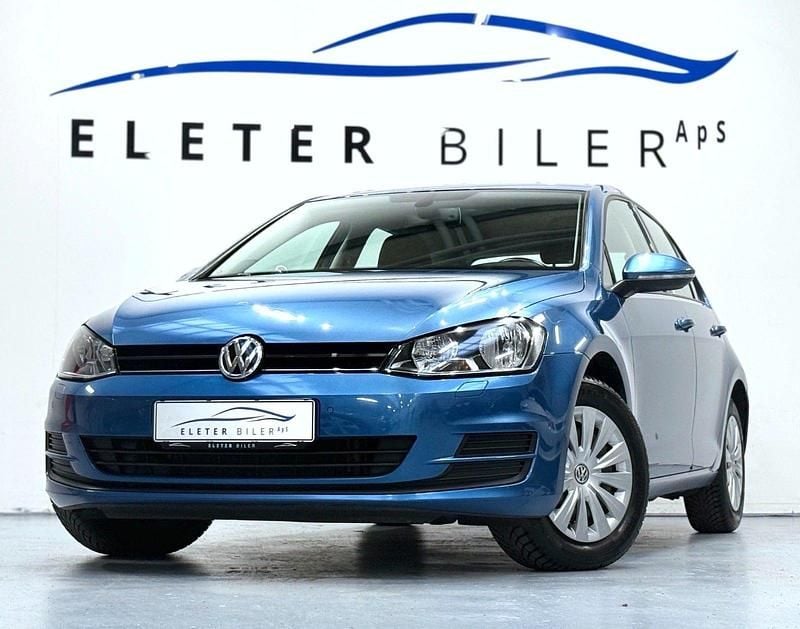 Blåmetal Brugt 2014 VW Golf VII Edition Hatchback | 99.900 kr. (Fair pris) - Billede 1/4