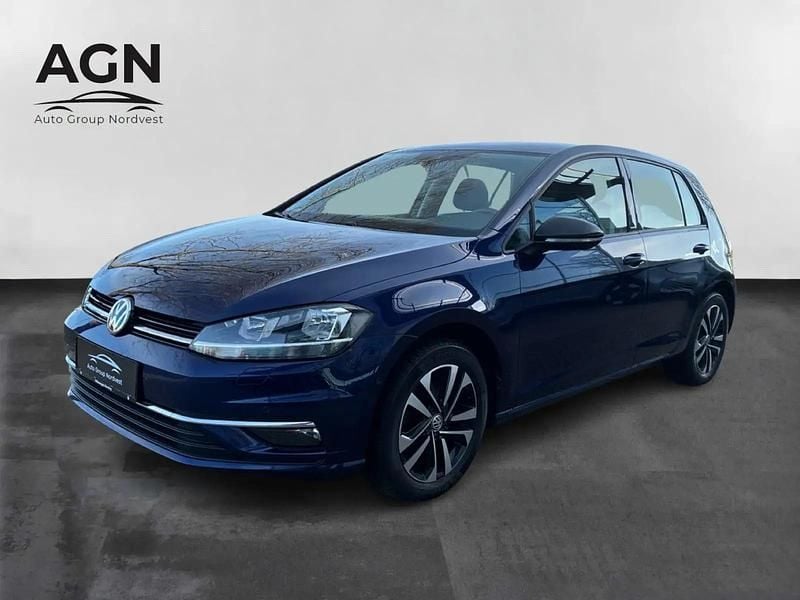 Blåmetal Brugt 2019 VW Golf VII IQ Drive | 154.900 kr. (Fair pris) - Billede 1/4