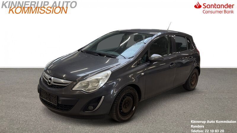 Grå Brugt 2013 Opel Corsa Cosmo Hatchback | 28.700 kr. (Fair pris) - Billede 1/4