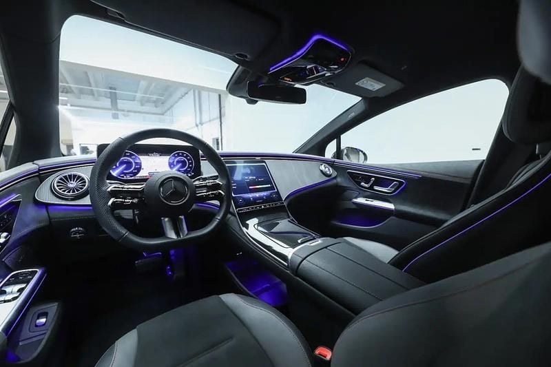 Brugt Mercedes EQE350 214 kW (292 HK) 2024 Sortmetal Sedan