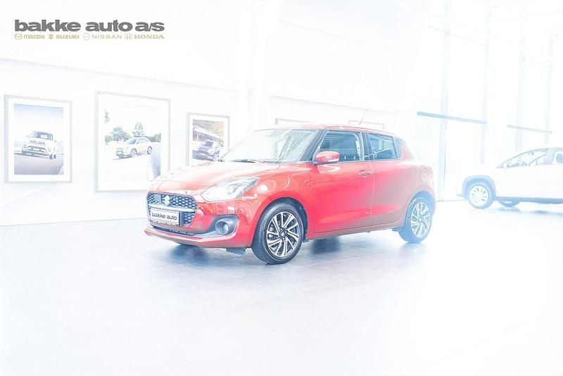 Rød Brugt 2024 Suzuki Swift Exclusive Hatchback | 179.900 kr. (Lidt for dyr) - Billede 1/4